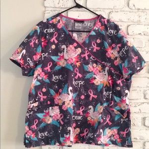 Cherokee brand scrub top